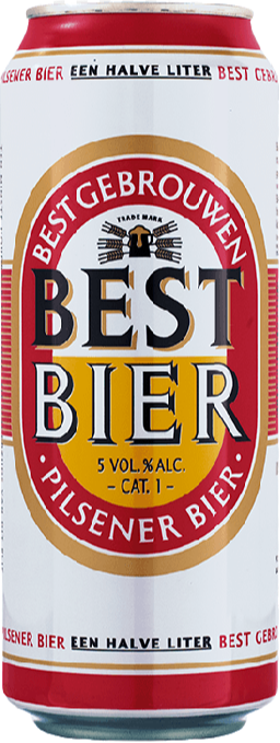 Best Bier blik van 50cl Best Bier blik van 50cl